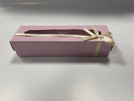 Розовая 6-паковая коробка с макаронами