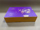 FSC Глянцевая бумажная косметическая коробка для подарков Персонализированные карточные коробки для подарков