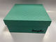 Настраиваемая логотип жесткая коробка для подарков зеленая картонная коробка для подарков с крышками