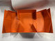 Оранжевая складная бумажная коробка CMYK прямоугольная картонная коробка с крышкой